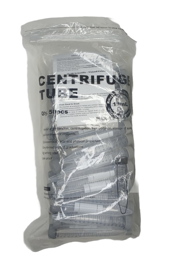 Tube &agrave; centrifuger 15ml
